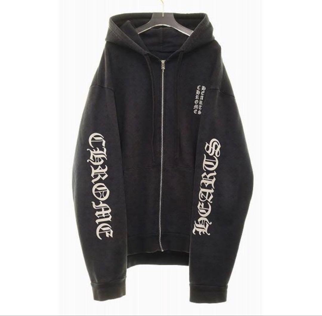 k*様 クロムハーツ CH総柄 ジップ パーカー