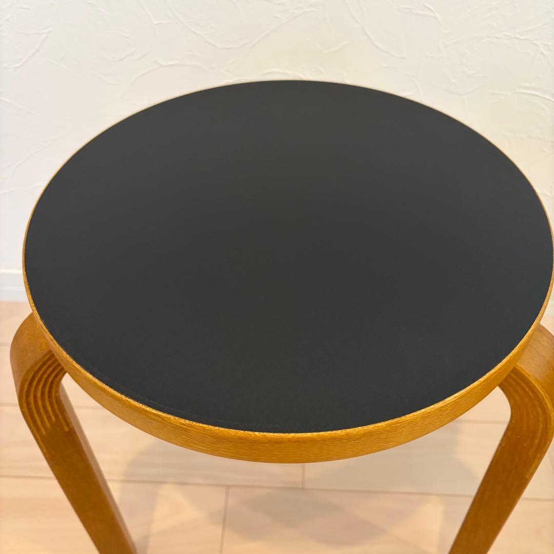 artek 廃盤　アルテック スツール60 ハニー　scope ブラック