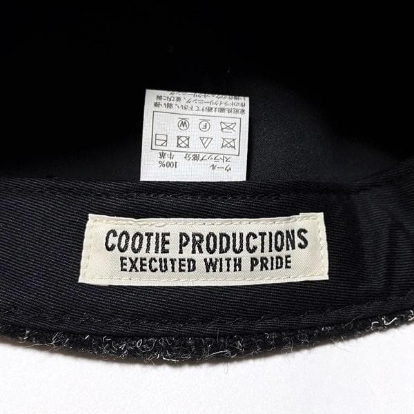 希少美品 COOTIE グレンチェックCPOジャケットM ＆限定キャップ セット