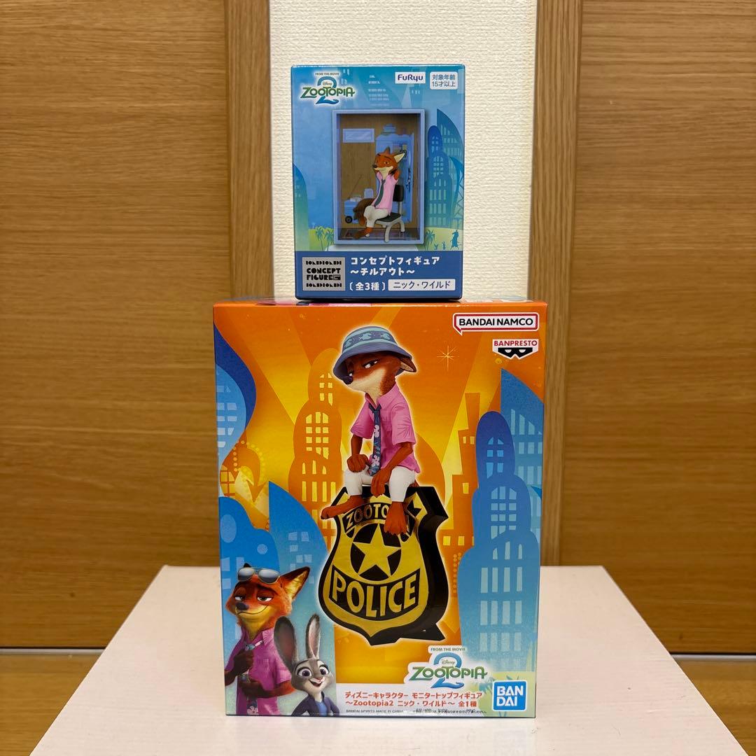 ズートピア2 モニタートップフィギュア コンセプトフィギュア ニック
