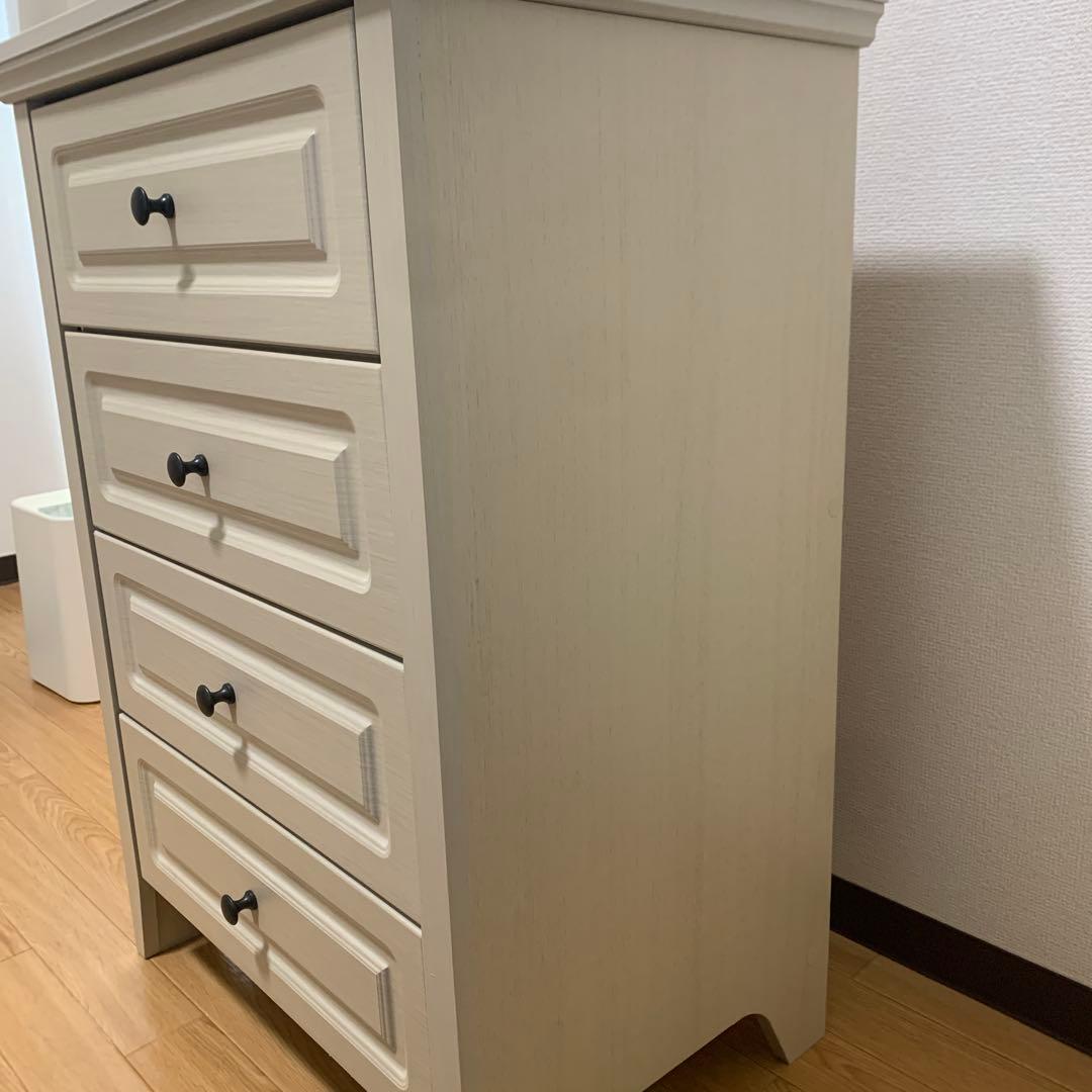 ニトリ チェスト Nキャセイ TB 8559 WHW - メルカリ