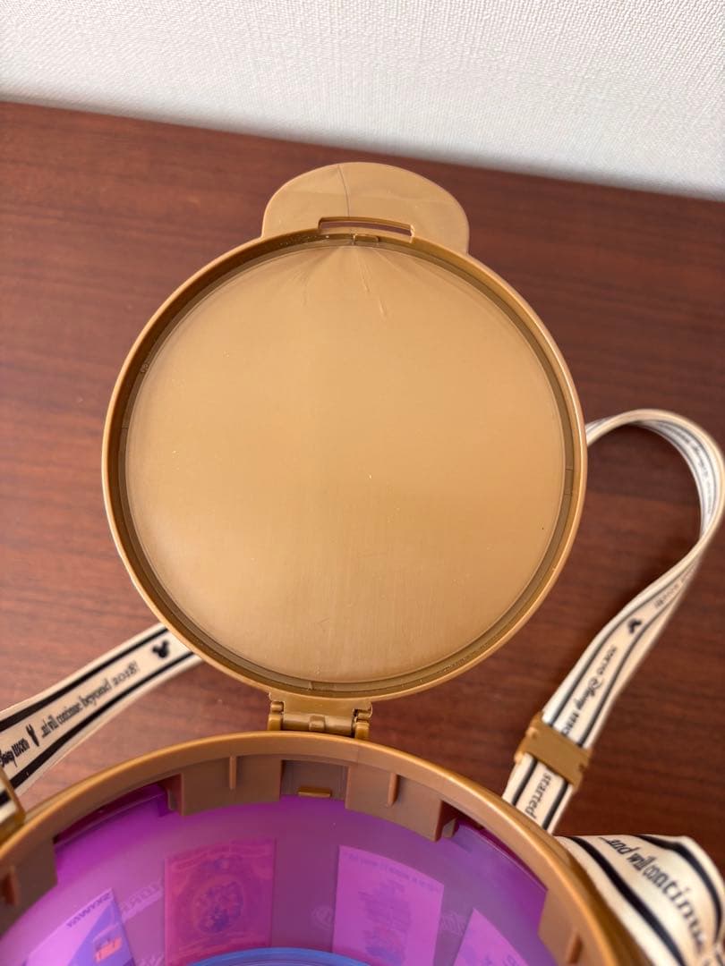 ☆希少　ディズニー　３５周年　アトラクション　ポスター　ポップコーン　ケース☆