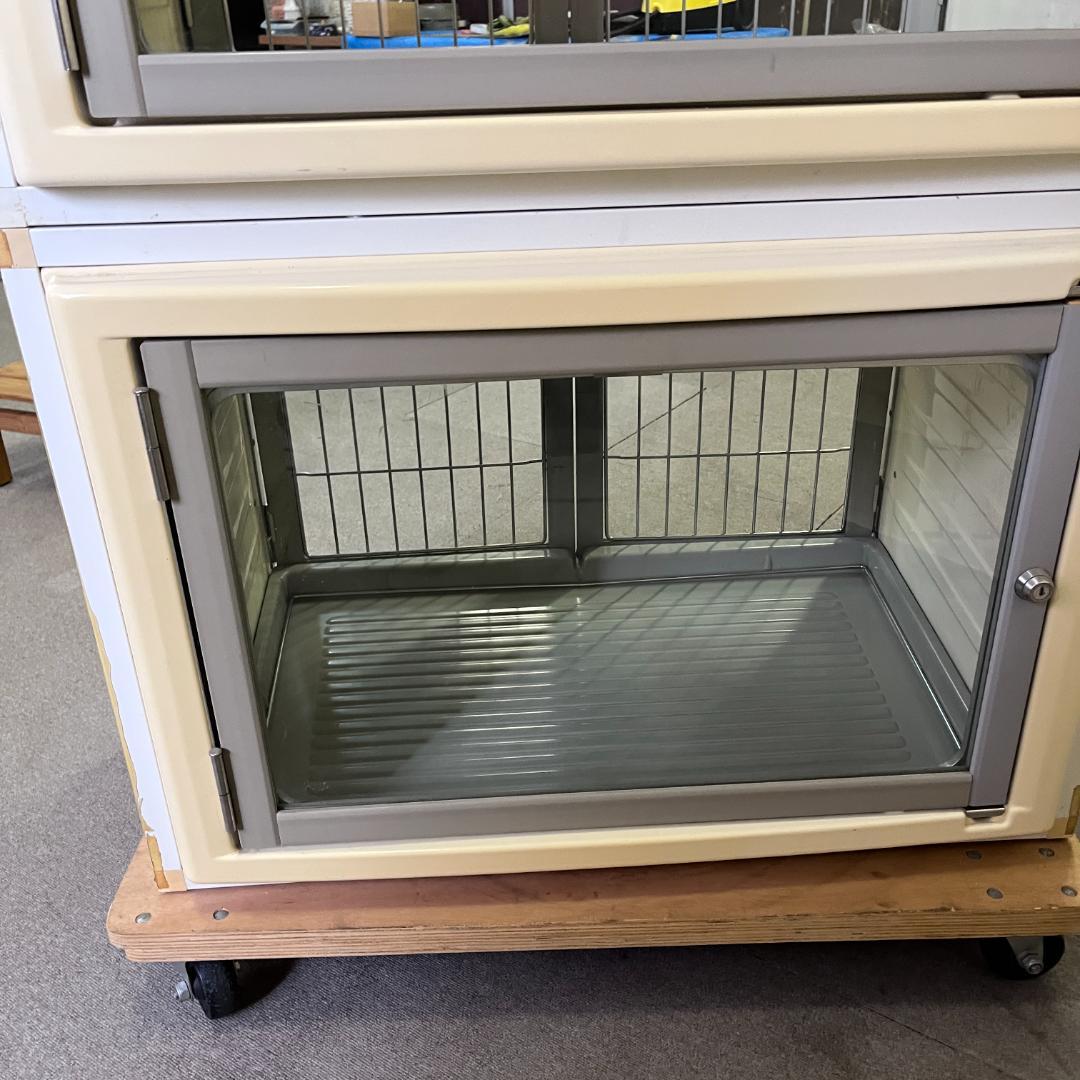 みかん様専用 46 ボンビアルコン ペットマンション 1段分 グレー 業務