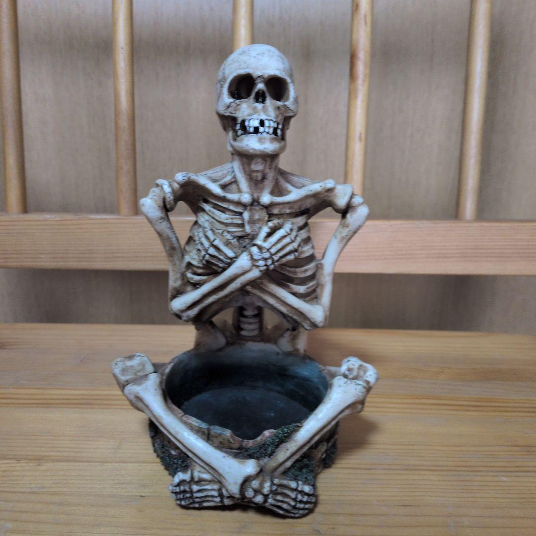 SKULL DADDY W.U.I スカルフィギュア お香立て 骸骨