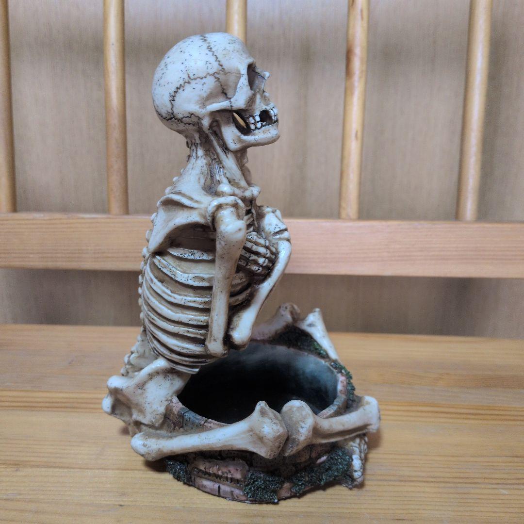 SKULL DADDY W.U.I スカルフィギュア お香立て 骸骨