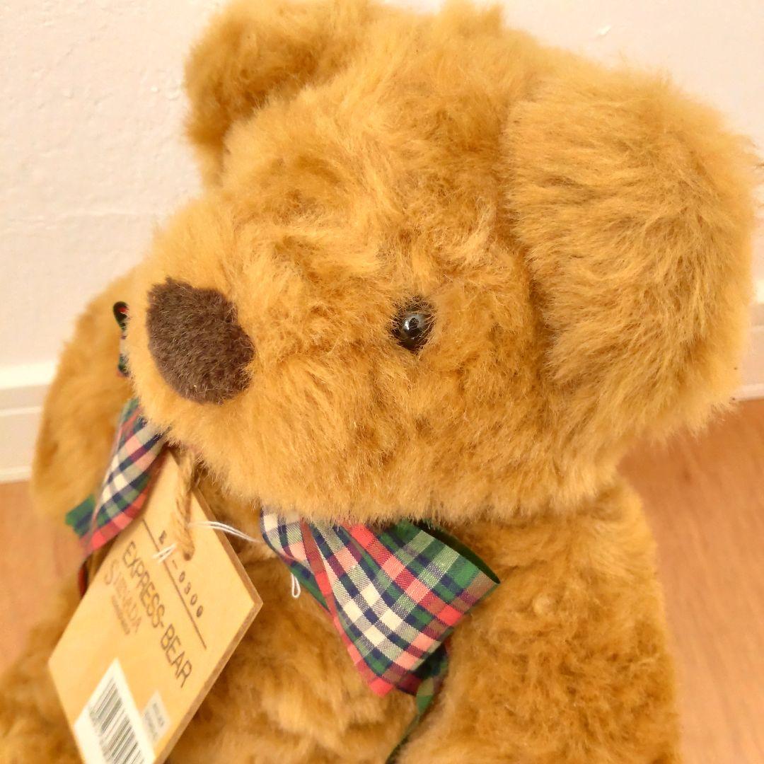 [稀少品]シナダカンパニー テディベア　吉徳直営品　日本製　平成レトロ　木製値札