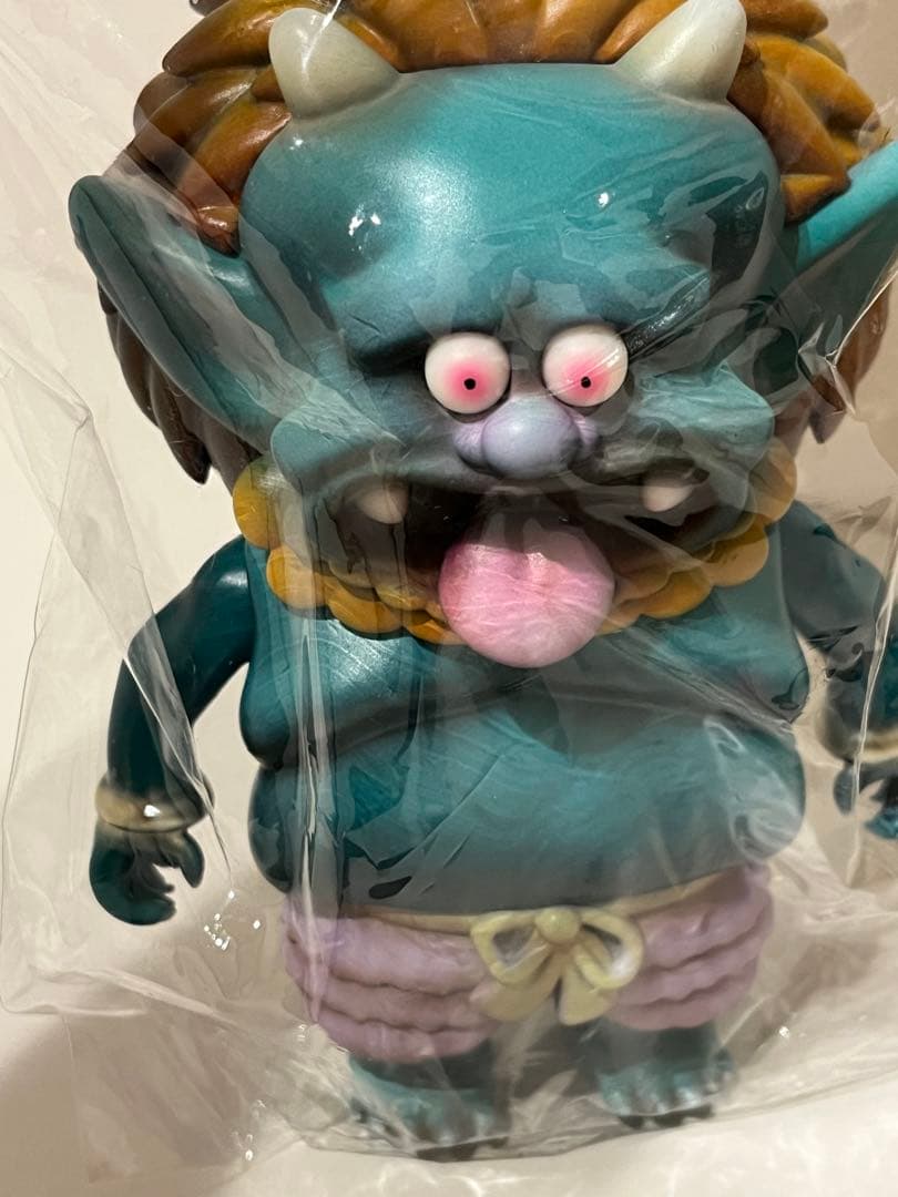 MONSTERMIND TOYS レゲエの使用 緑 鬼 ソフビ フィギュア