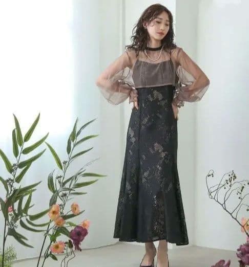 美品 kana カナ チュールボレロセット L ゆったり 大きい パーティー