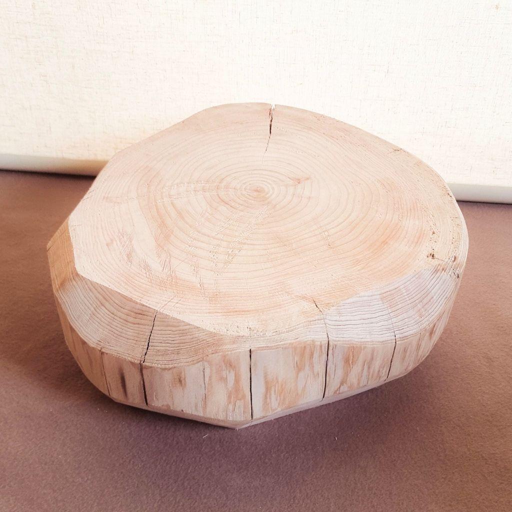 天然アロマ 東濃ひのき テーブル 飾り台 無垢無塗装 オーガニック