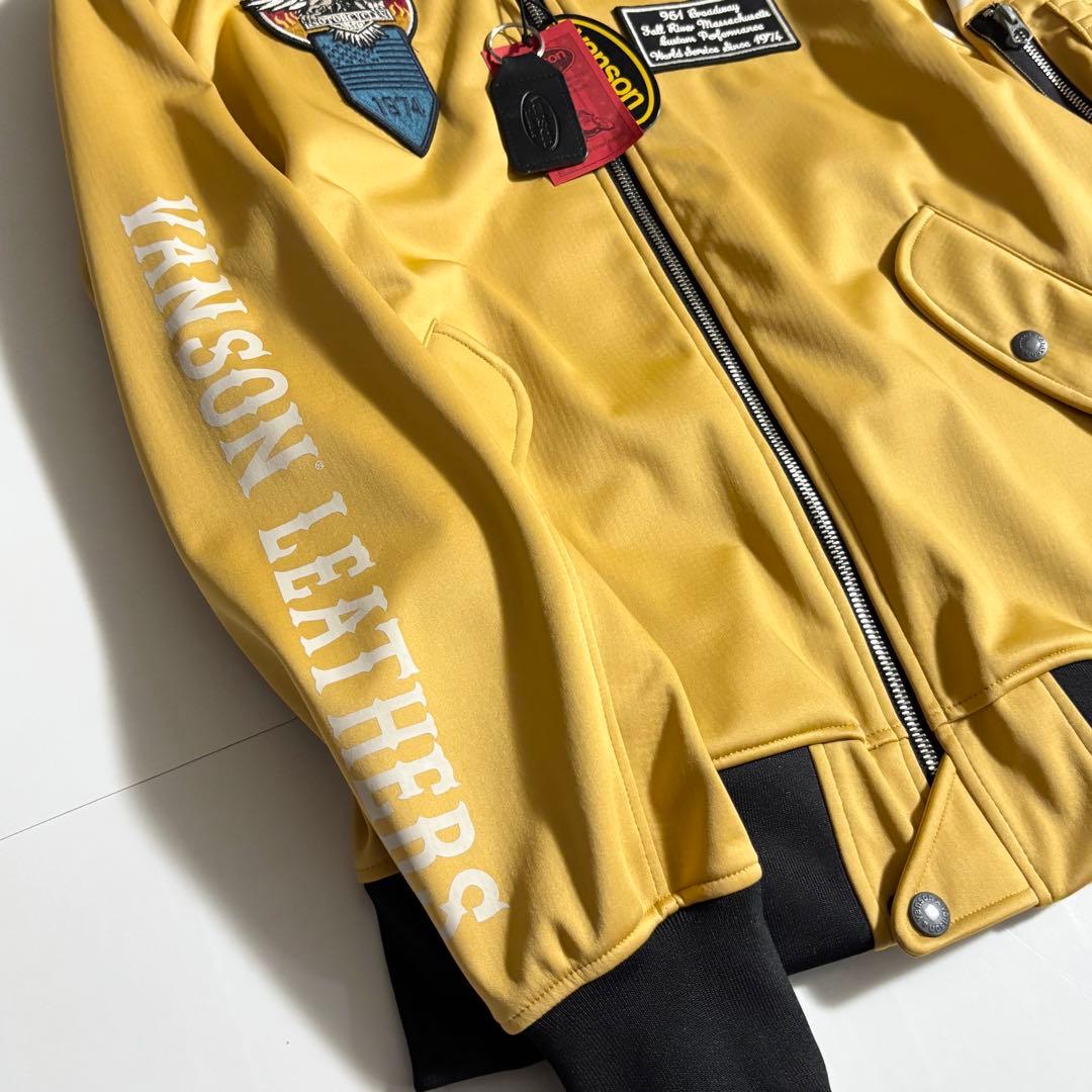 送料 無料ファッション - 新 VANSON バンソン マスタード ライダース