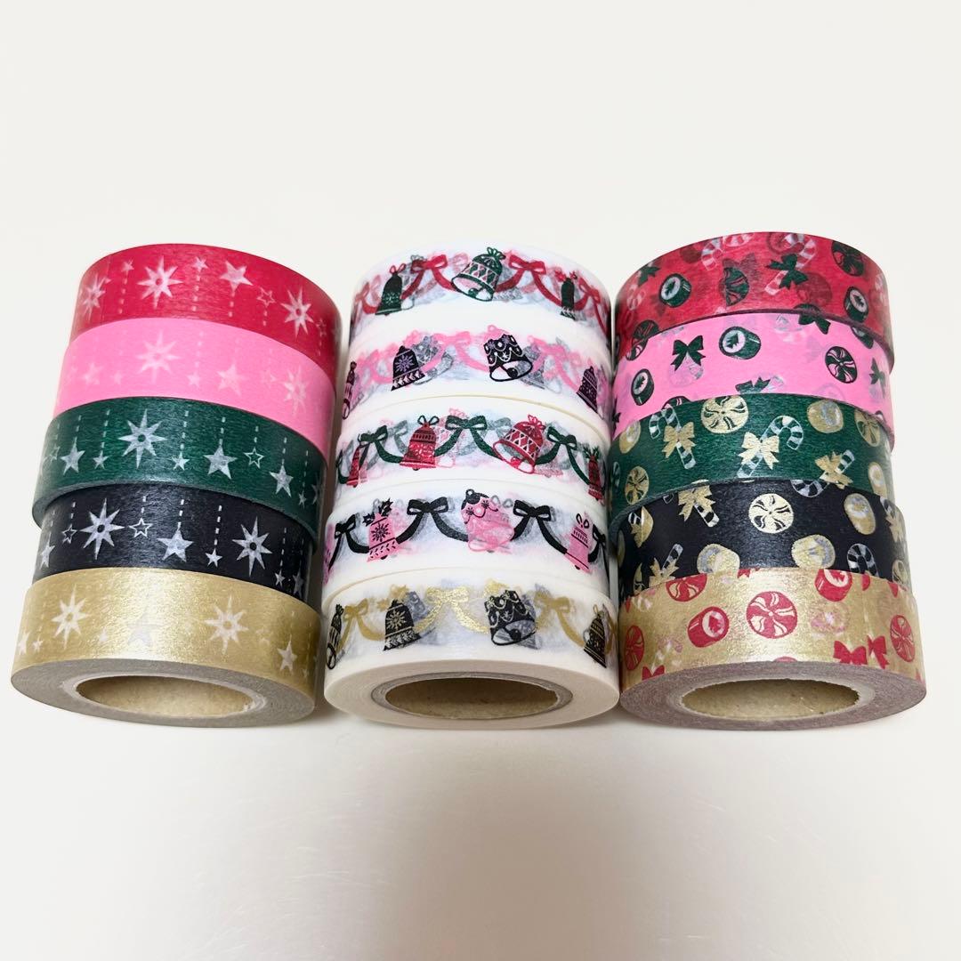 MARK'S☆マークス♪マスキングテープ 廃盤 レア クリスマス24本まとめ売り