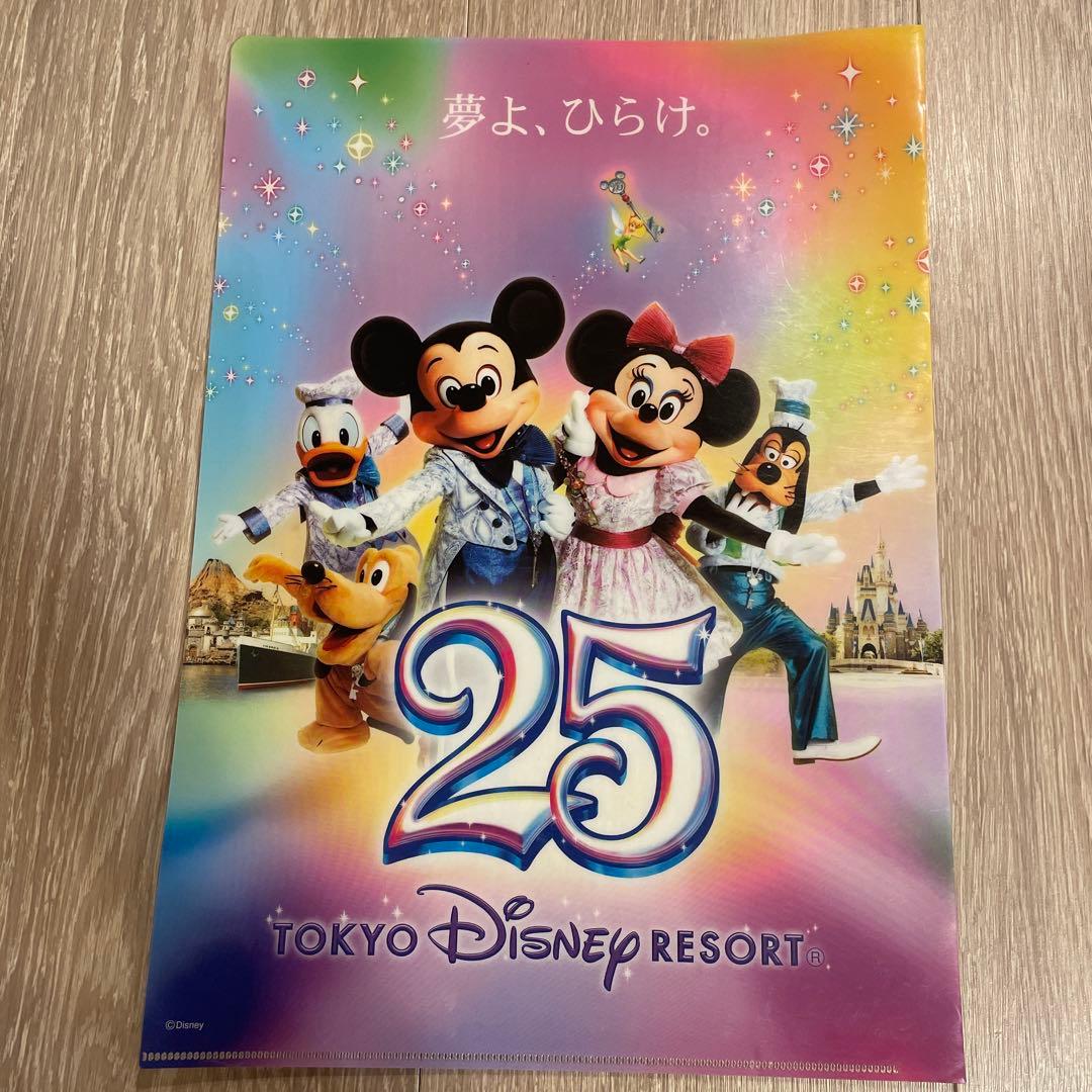 レア 東京ディズニーリゾート TDR 25周年 ファイル - メルカリ