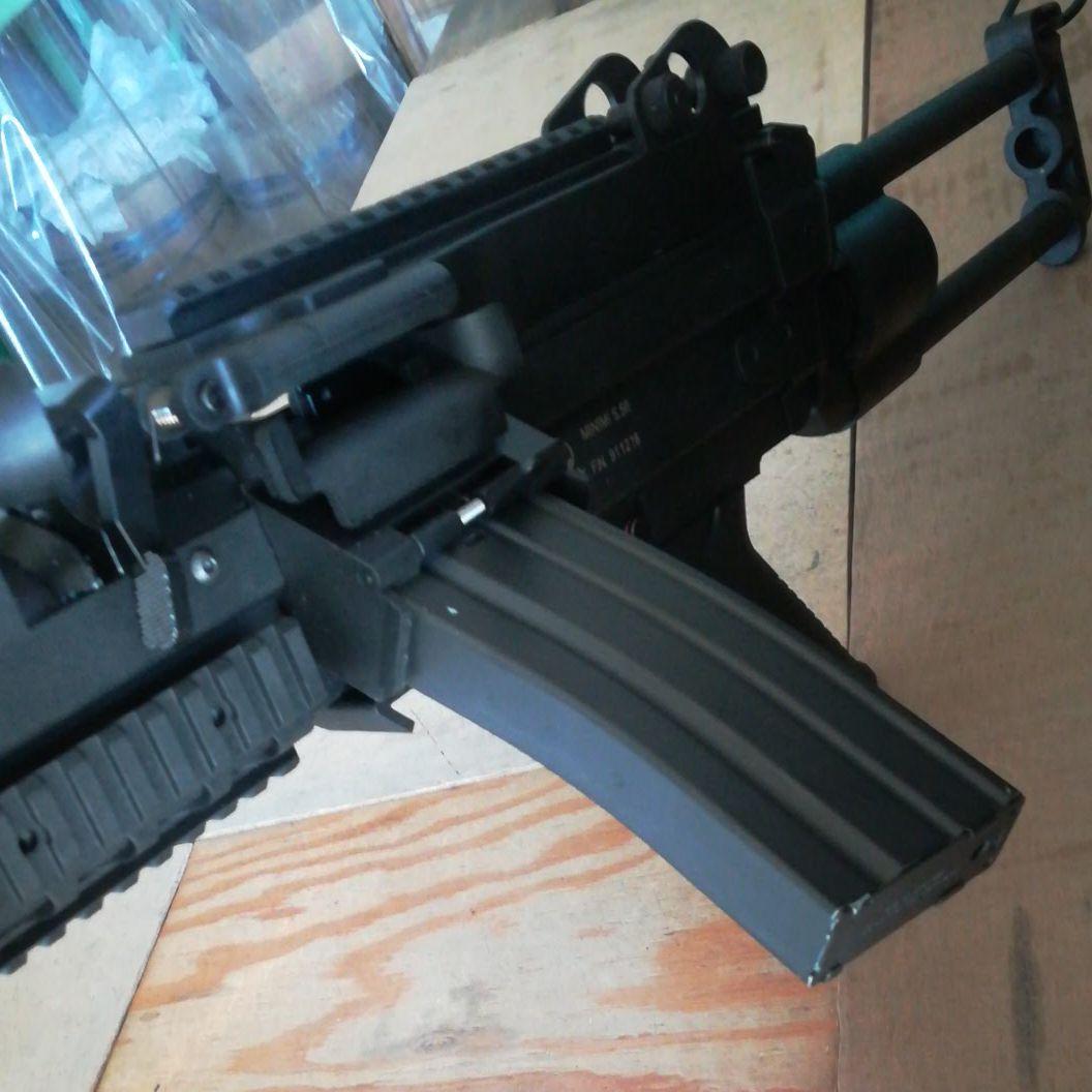 S&T M249 PARA ナイロンファイバースポーツライン電動ガンショート加工