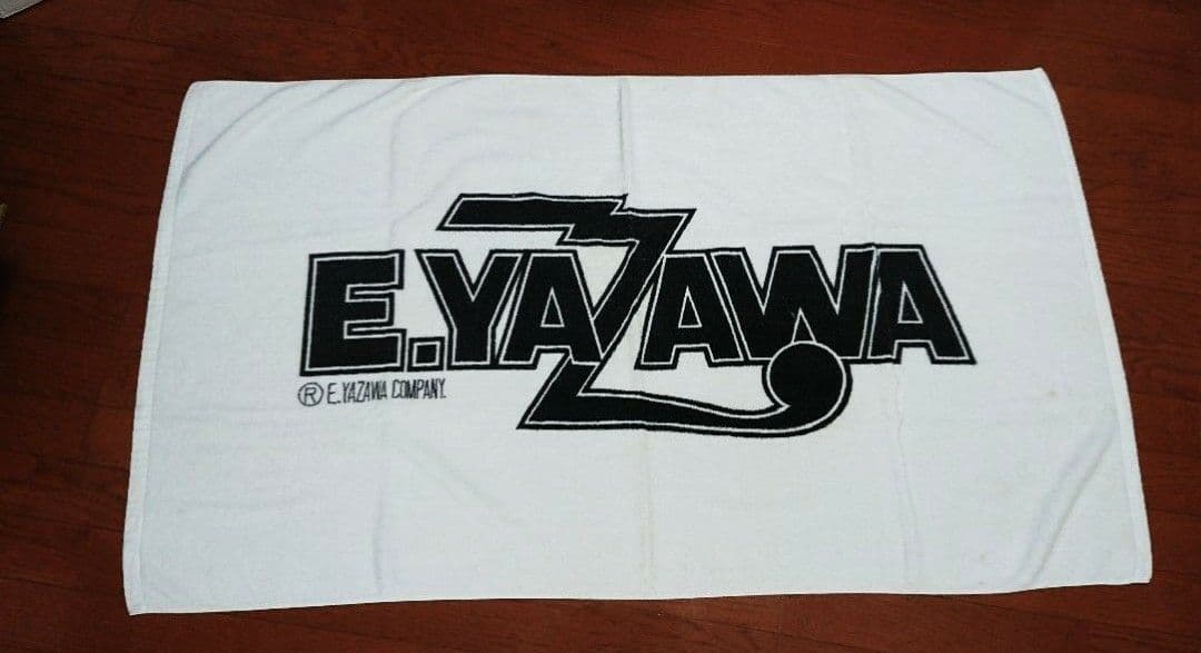 矢沢永吉 カンパニータオル 白 黒 ロゴ 初代物 後楽園スタジアム物 SBT