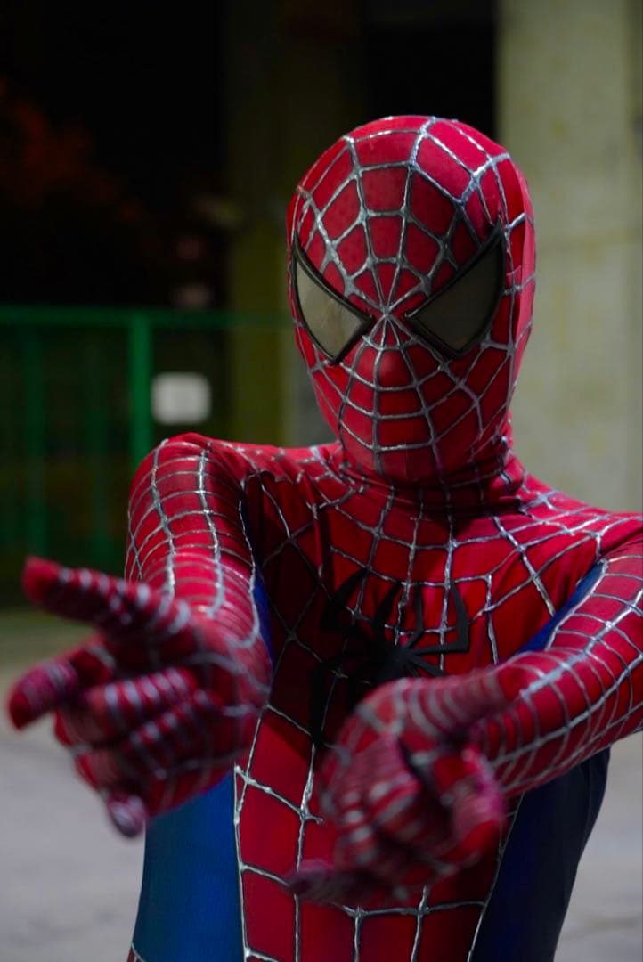 映画 スパイダーマン サムライミ トビーマグワイア レプリカ