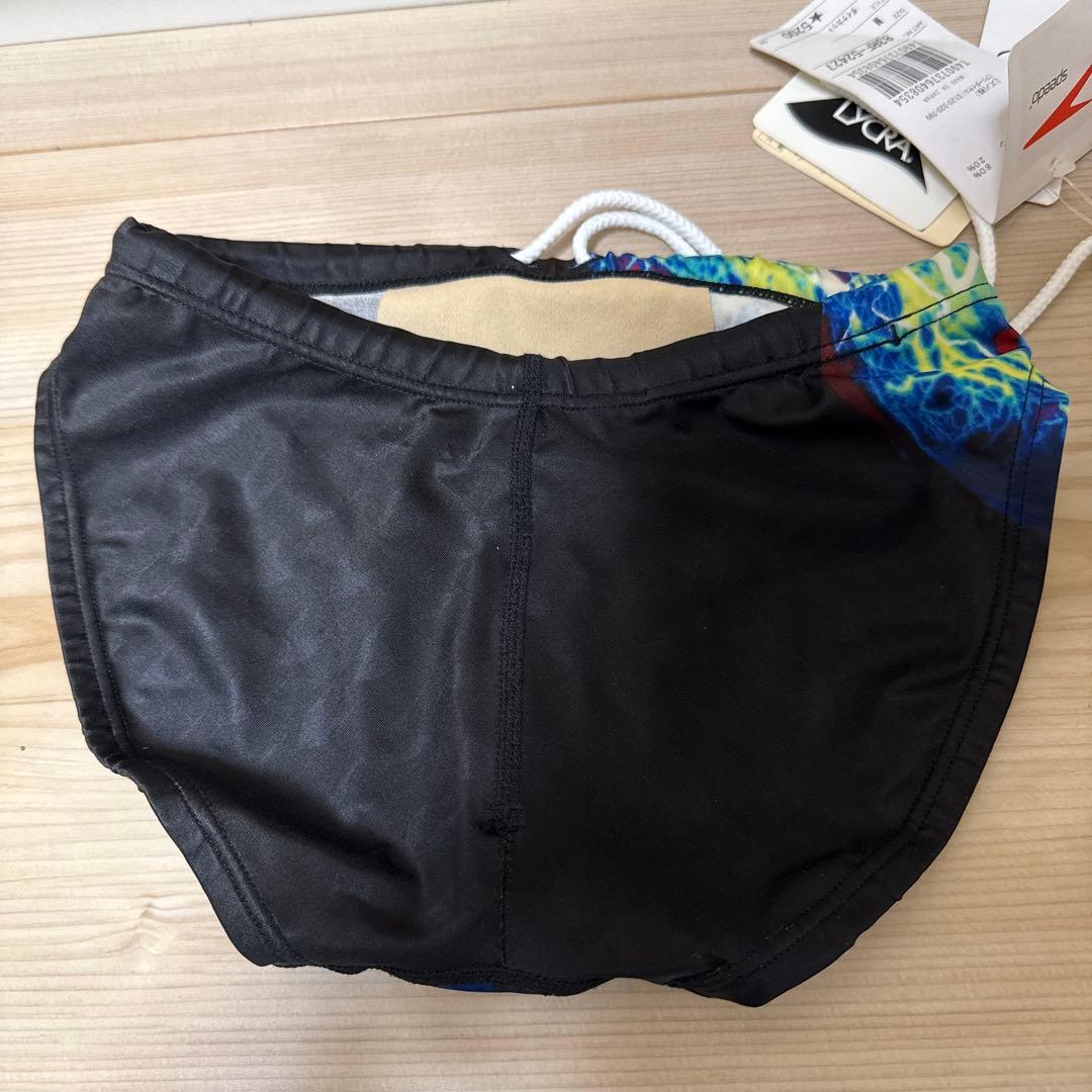 新品タグ付き メンズM スピード 競泳水着 アクアブレード Vパン