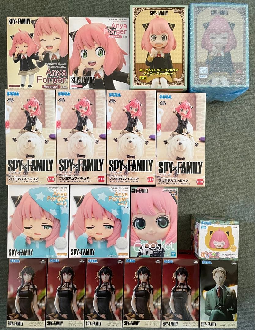スパイファミリー フィギュア 19点 まとめ売り SPY×FAMILY アーニャ