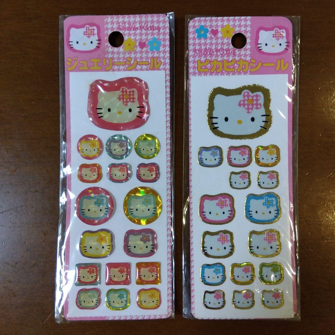 サンリオ ハローキティ カオハナ シール ステッカー レア レトロ