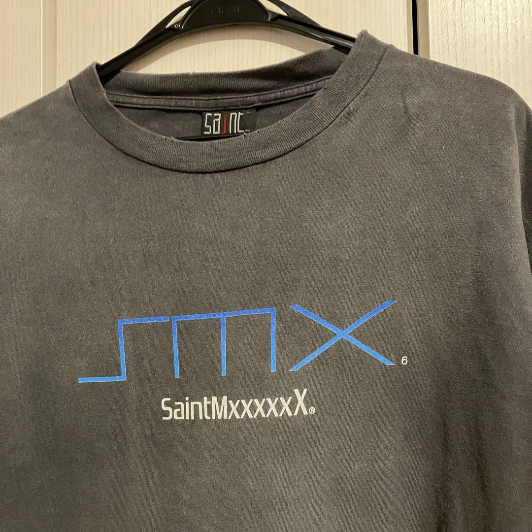 SAINT MICHAEL / SS TEE SM6 BLACK