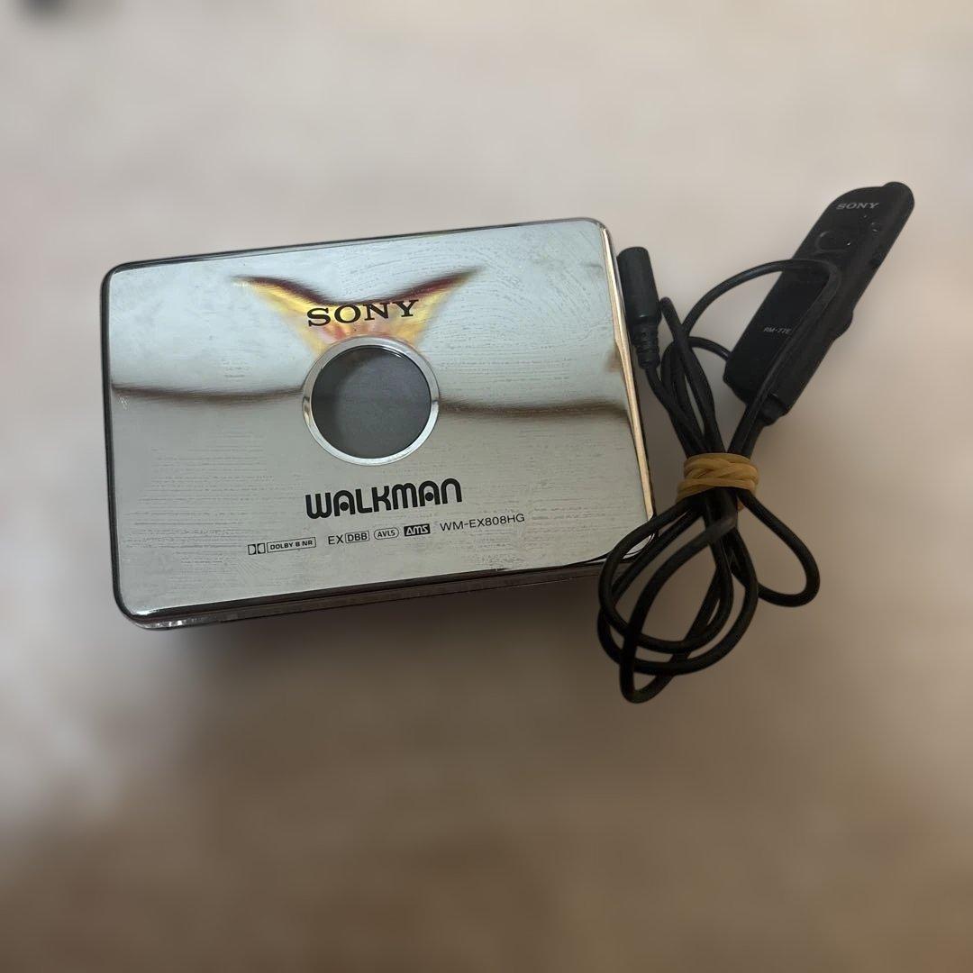 SONY WM-EX808HG カセットプレーヤー　稀少品 SONY WM-EX808HG カセットプレーヤー 稀少品 SONY WM-EX808HG カセット