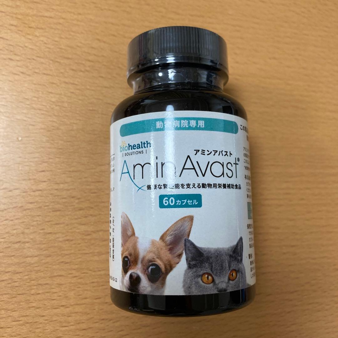 アミンアバスト 60カプセル 犬猫 腎機能 栄養補助食品 - メルカリ