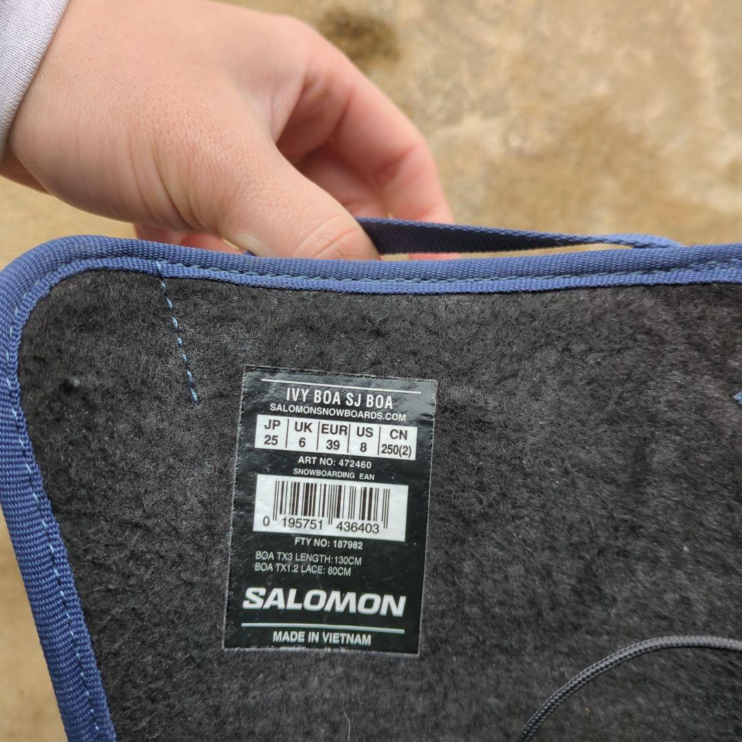 IVY BOA SJ BOA サロモンブーツ