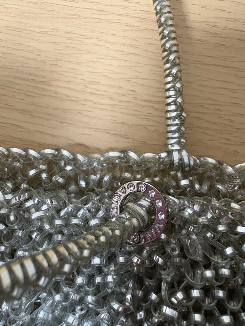 ANTEPRIMA ワイヤーバッグ　シルバー