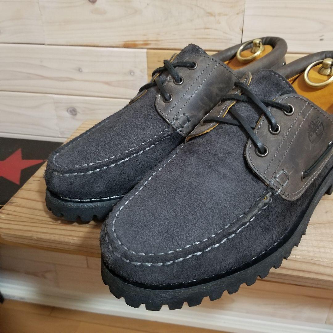 美品　Timberland ティンバーランド 3eye スリーアイ 26.5　黒