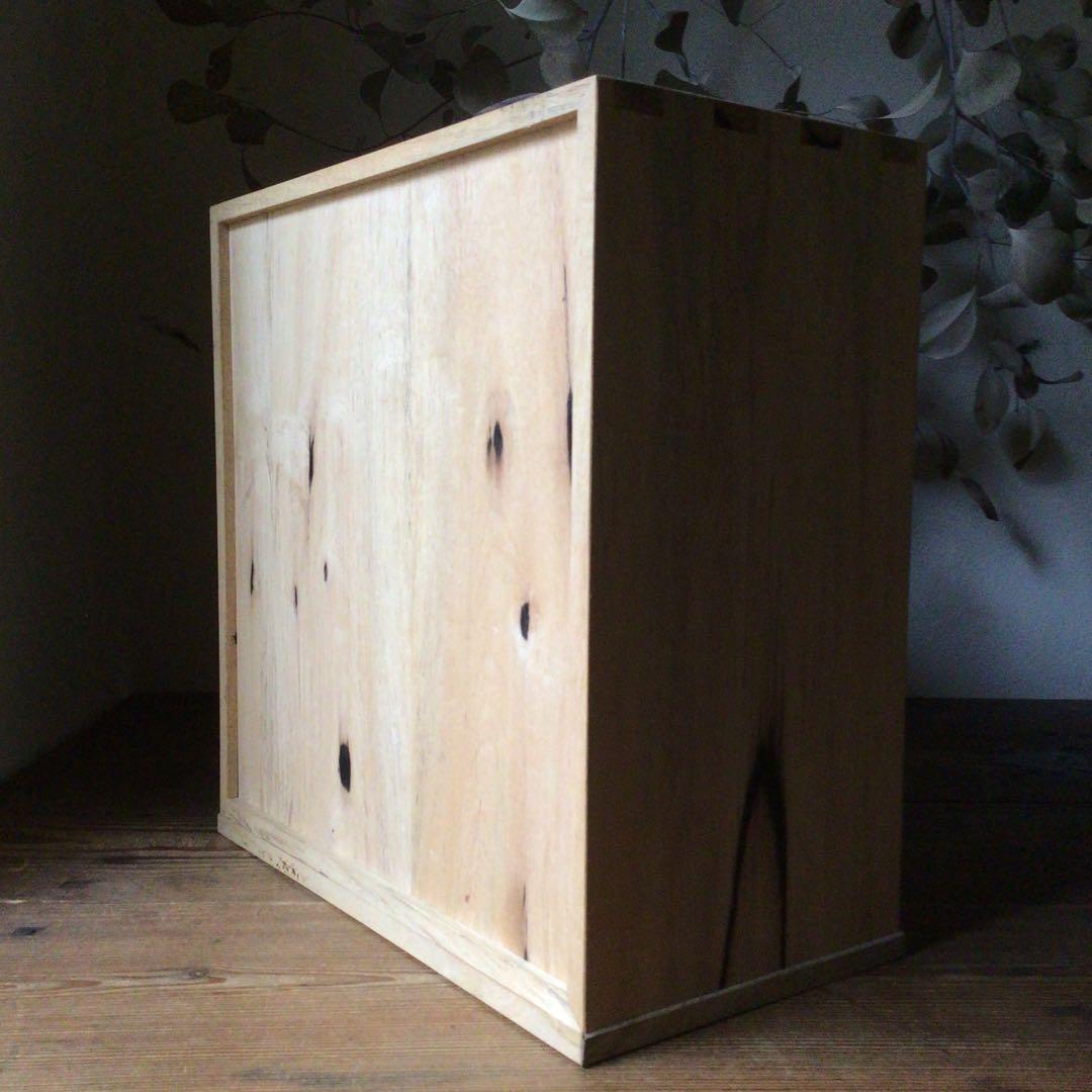 No3724 黒柿無垢 茶箱 高さ38.5cm 茶道具 器局 茶箪笥 送料無料 - メルカリ