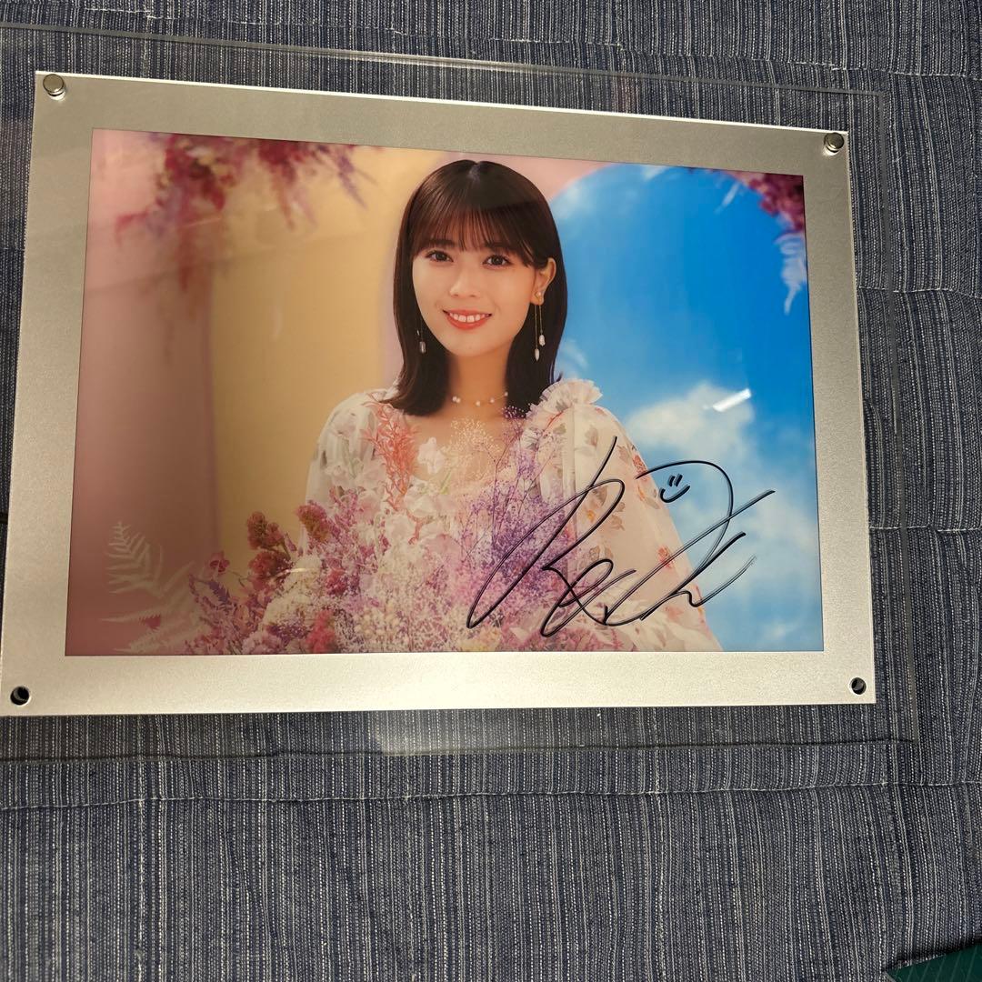 希少】岩本蓮加 初巻頭グラビア スピリッツ 直筆サイン入りチェキ 乃木坂46