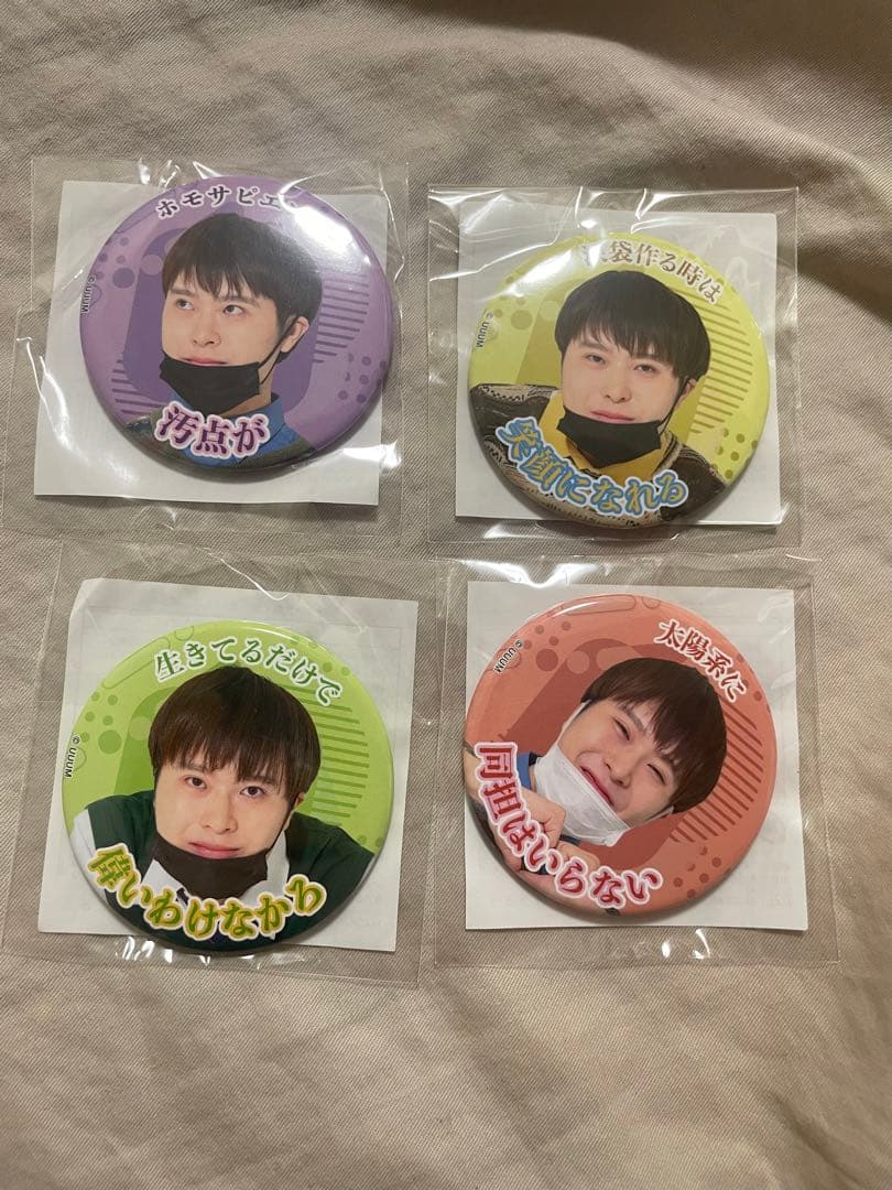 ナナオは立派なユーチューバー ナナオ生誕くじ 抱き枕カバー 缶バッチ