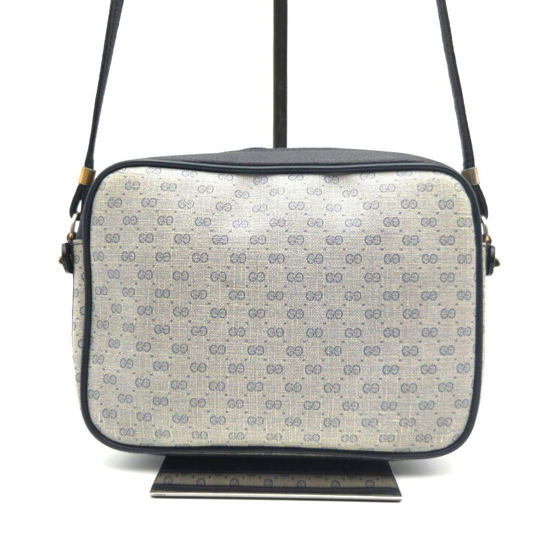 あおい　良品✨オールドグッチ ショルダーバッグ マイクロGG PVC