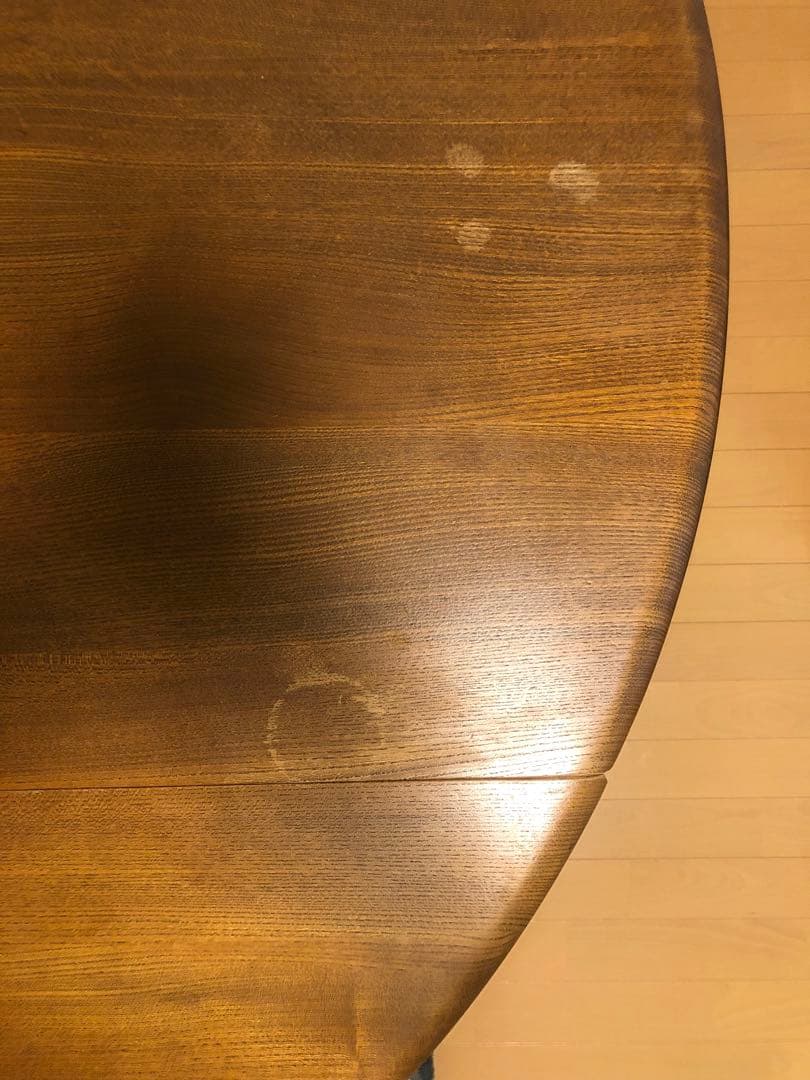 《カシメル》【アーコール】バタフライテーブル　ドロップリーフテーブル