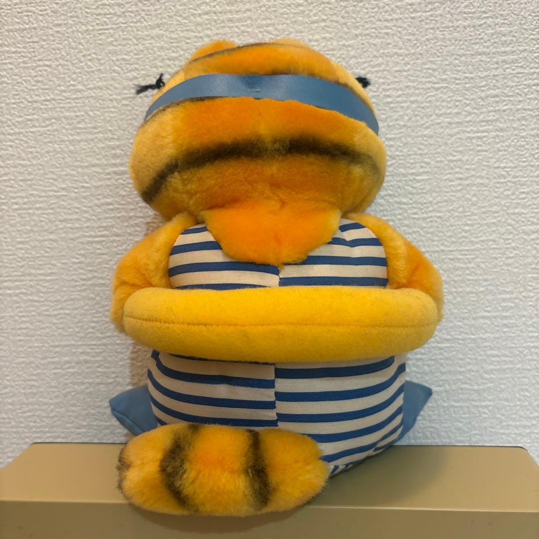 ガーフィールド ぬいぐるみ 浮き輪　ヴィンテージ