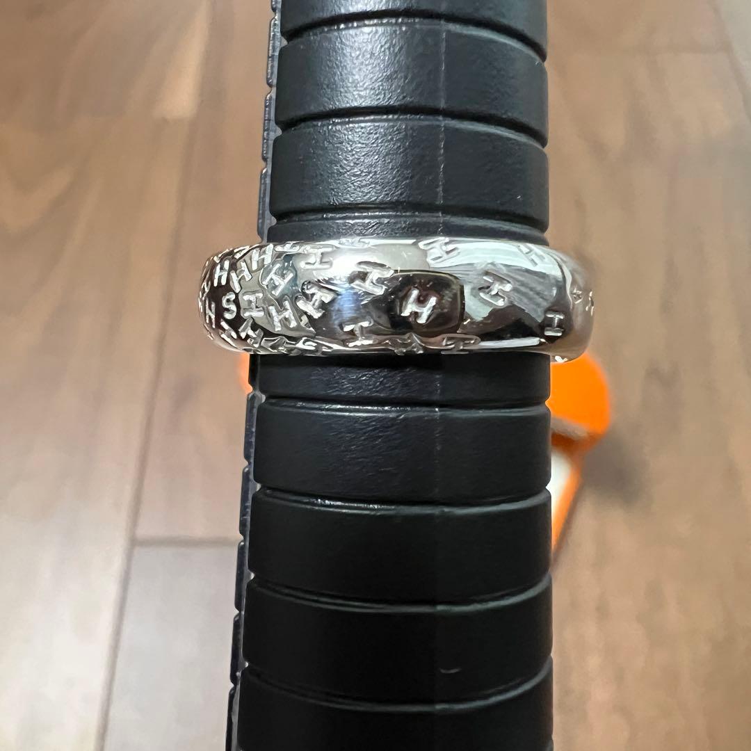 HERMES エルメス　トゥーブー　リング　56　K18WG 750