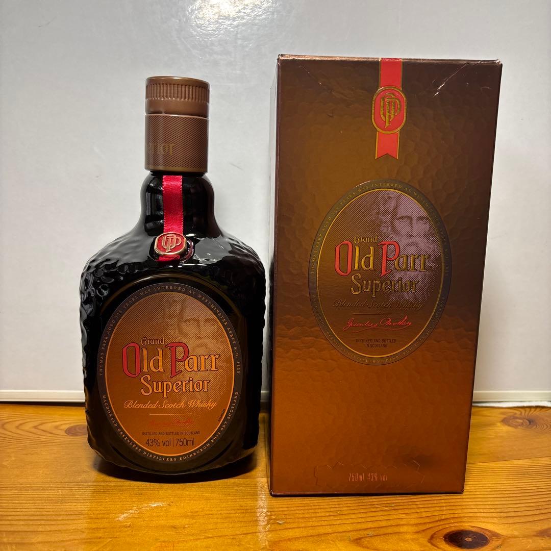 オールドパースーペリア750ml 43％未開栓箱あり