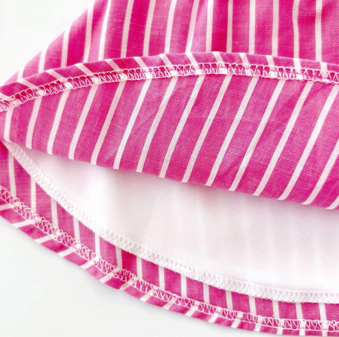 ディーラー様製 MDDサイズ『ストライプワンピース(ピンク)』 - メルカリ