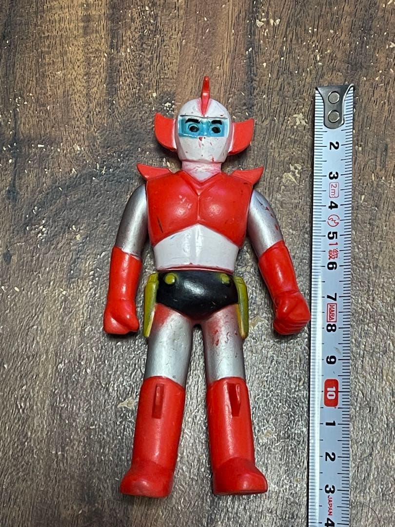 タカトク製 ソフビ 氷河戦士ガイスラッガー シキ・ケン