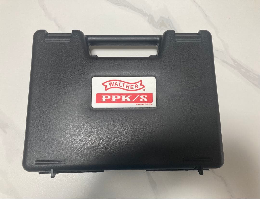WALTHER PPK/S ガスガン ハードケース ロングサイレンサー付き 絶版