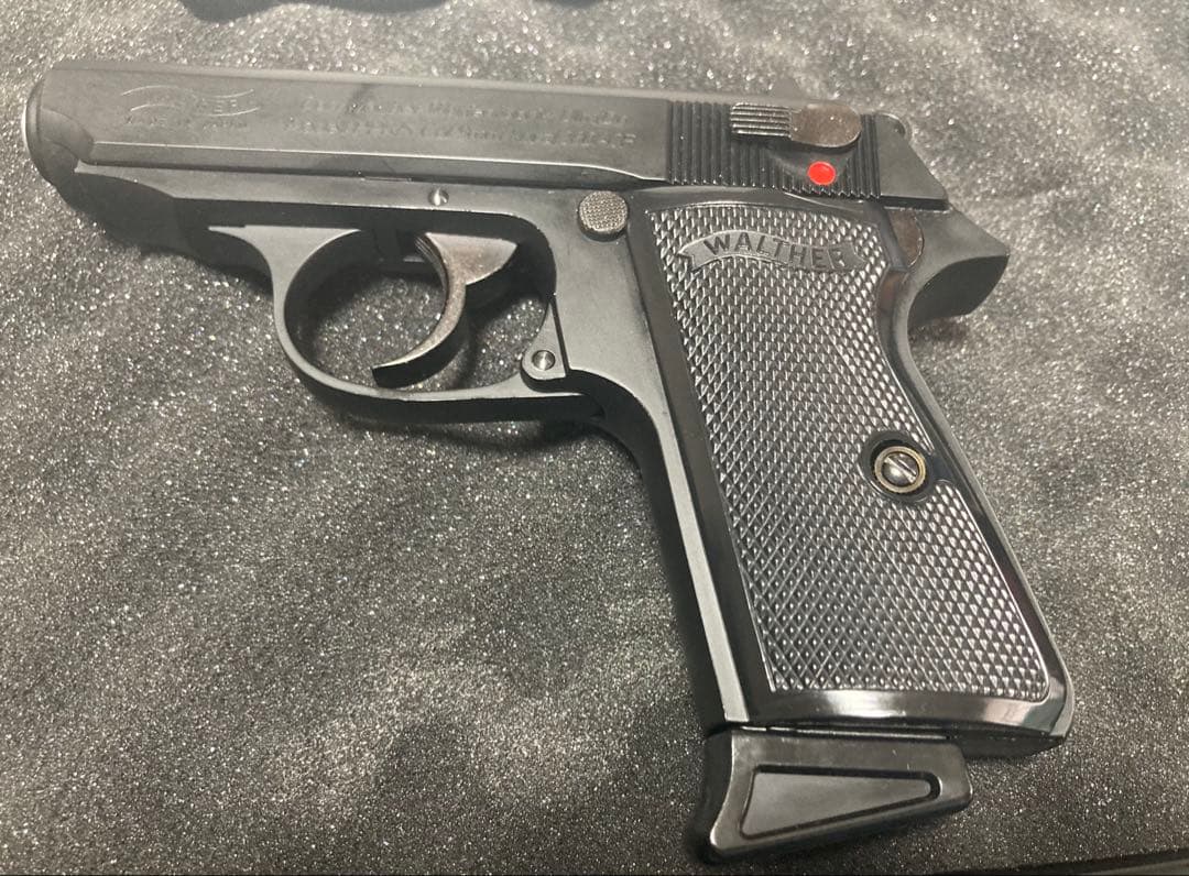 WALTHER PPK/S ガスガン ハードケース ロングサイレンサー付き 絶版