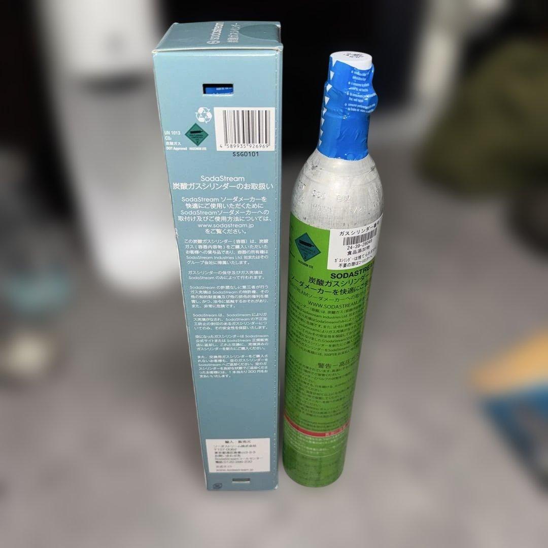 ポ*ポ様 新品ソーダストリームSPIRITONETOUCHシリンダー60L×2
