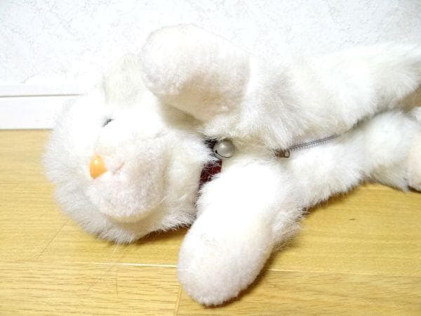 80年代 ビンテージ 日本製 吉徳 FINE SUCCESS ネコ ぬいぐるみ