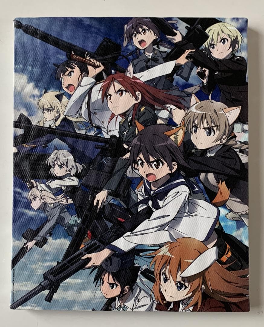 非売品】 ストライクウィッチーズ OVA F3デジタルキャンバス 全4種