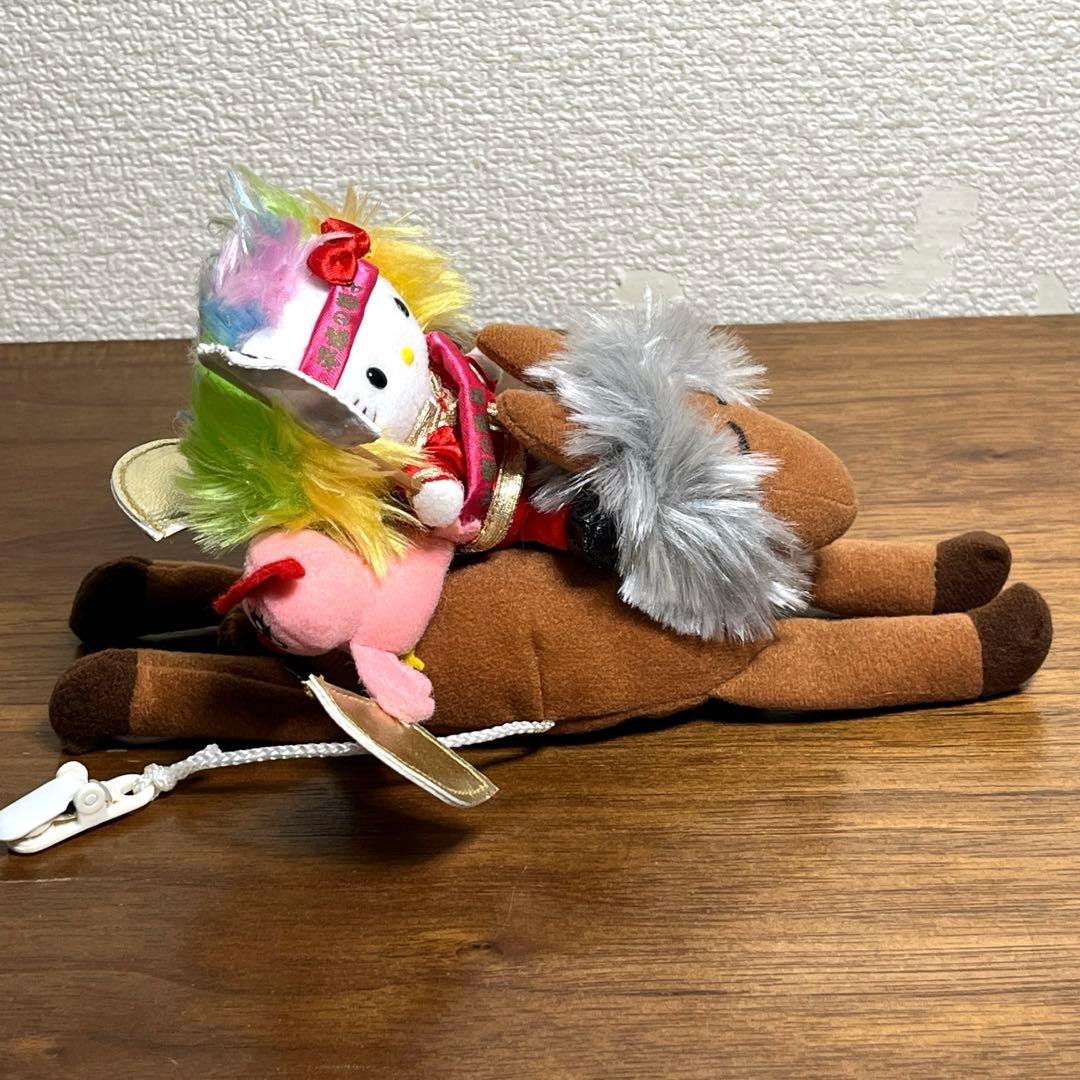 ハローキティ　小泉純一郎　コラボ　ぬいぐるみ 平成改革隊　2001年製　未使用