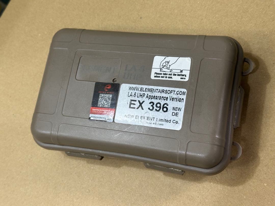 突然終了の可能性大】Element Airsoft PEQ-15 FDE - メルカリ