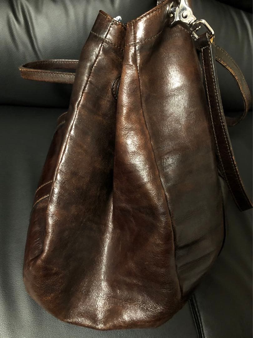 美品 ダニエルアンドボブ　クロドーロロディ　レザーバッグ　茶色