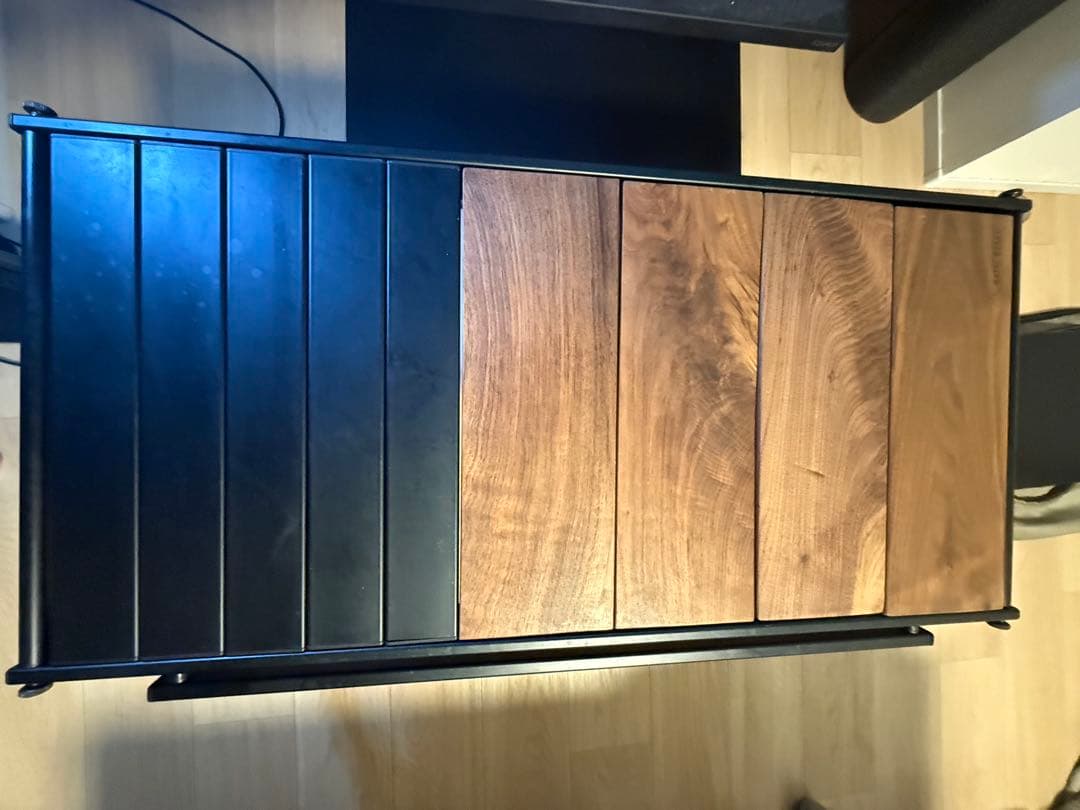 ［中古］RATE WORKS アウトドアテーブル ダークブラウン［格安］ 51xvr9Nz+WL.jpg_BO30,255,255,