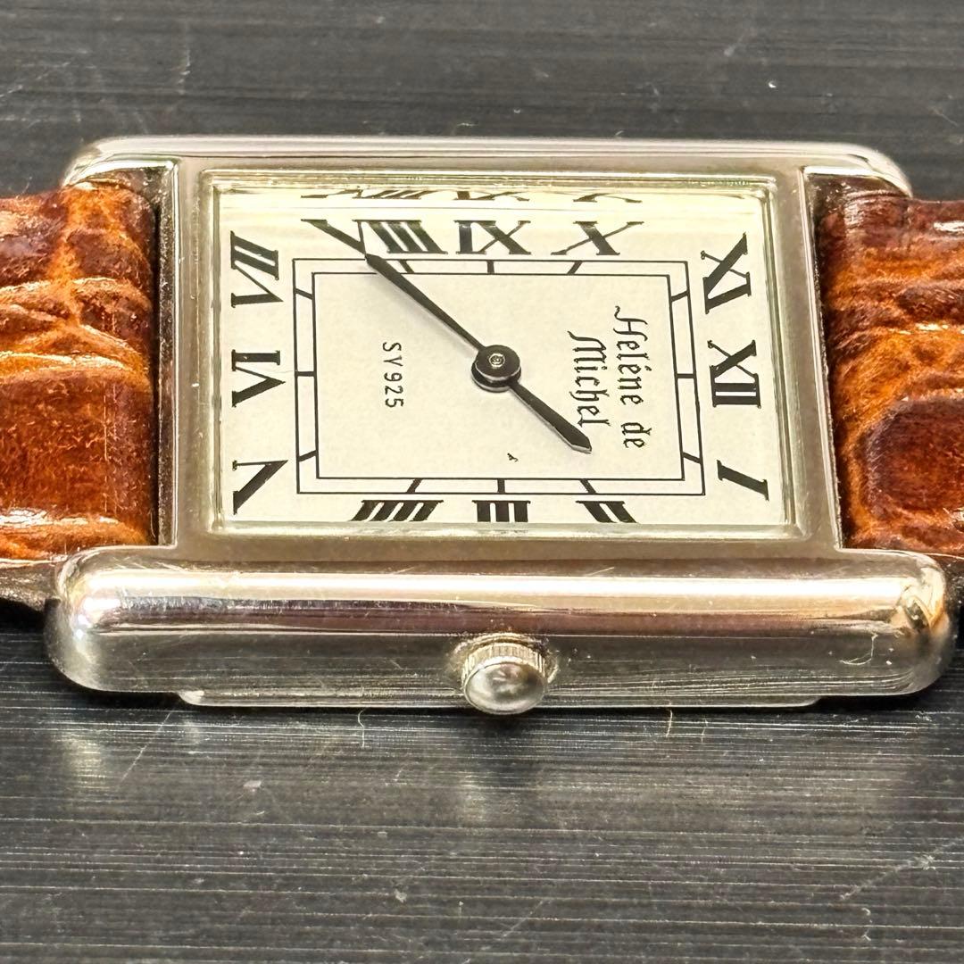 稼働品 Helene de Michel ヘレンミッシェル SV925 腕時計
