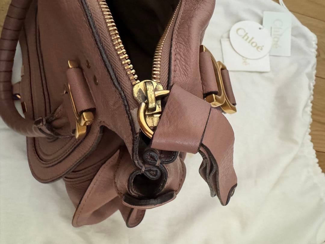 リ*♡様 クロエ　マーシー　ピンクベージュ　バッグ　chloe