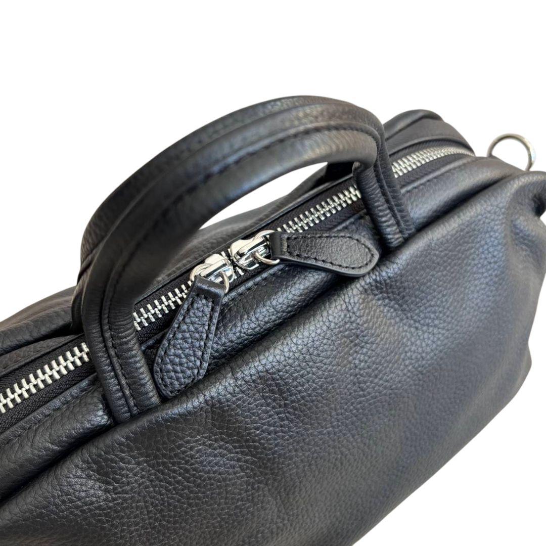 美品✨️ear PAPILLONNER　ハニカムボストンバッグ 　2way/本革